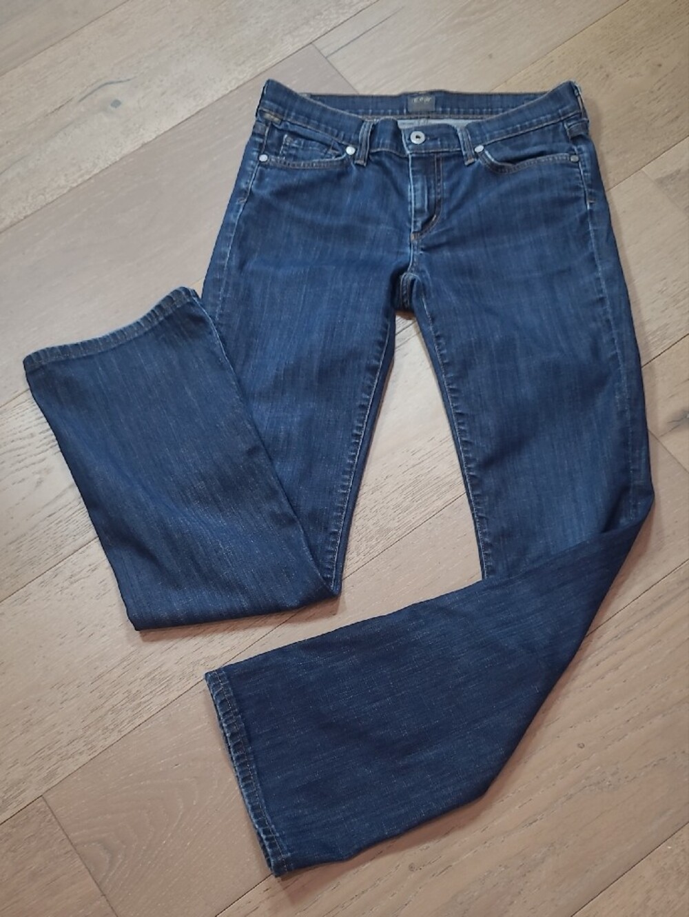 Citizens of Humanity Jeans Women's sz 28 Slim Straight Low Rise Denim